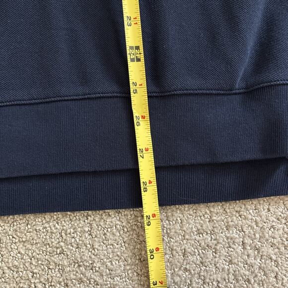 Lacoste Long Sleeve Brushed Pique Fleece Colorblock Sweater Sweatshirt Sz 3XL - Picture 7 of 10